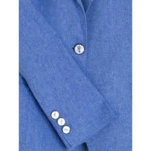 Vilagallo Light Blue Herringbone Jacket